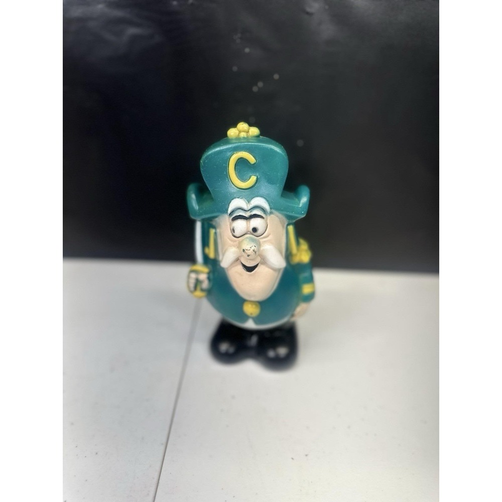 Vintage Rare Cap'n Crunch Heavy Plastic Bank With Stopper - 1970s